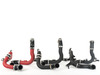 Enthusiast Bundles MQB Cast Aluminum Intercooler Upgrade & High Flow Intercooler Charge Pipe Kit - Wrinkle Red 015120LAEBKT2 View 10