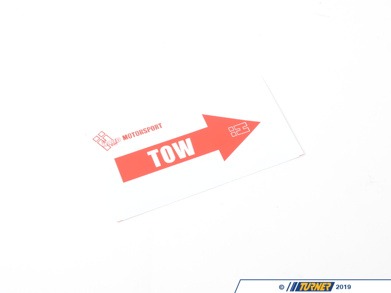 Tow Sticker Track HARD.TOWSTICKER - HARD Motorsport Tow Hook Arrow Sticker - (NO LONGER ...
