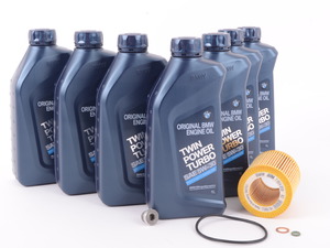 Genuine BMW Inspection I Oil Change Kit - F8X M3 M4 (up to 09/2014)