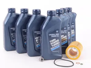 Genuine BMW Inspection I Oil Change Kit - F8X M3 M4 (up to 09/2014)