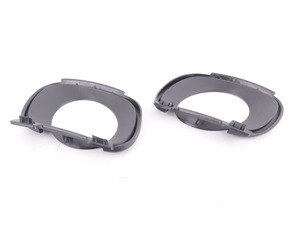 Genuine BMW Exhaust Tip Trim Kit for Bumper Cover - E70 X5