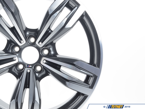 Genuine BMW Gloss-turned Style 433 Wheel 36112284450