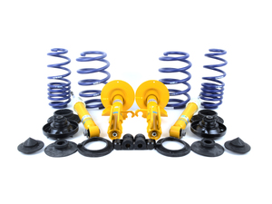 Front & Rear Sport Coil Spring Conversion Kit/Cup Kit - H&R and Bilstein