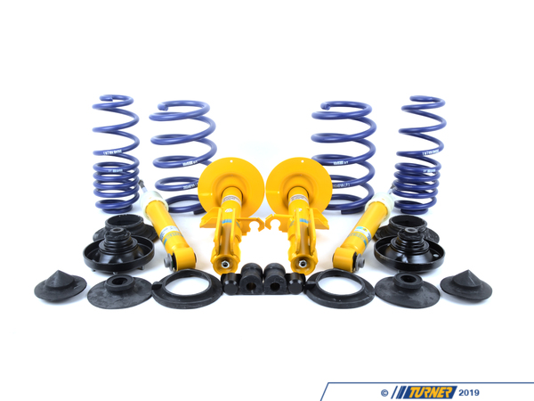 Assembled By ECS Front & Rear Sport Coil Spring Conversion Kit/Cup Kit - H&R and Bilstein E53CUPKITCONVKT