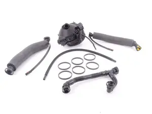 Crankcase Oil Separator and Vent Hose Kit - E90 325xi/330xi, E60 525xi/530xi