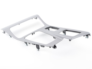 Center Console Cover - Aluminum - Hexagon - F10