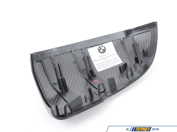 Genuine BMW OUSIDE MIRROR SHROUD 51162407278
