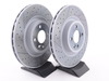 Genuine MINI Front Drilled JCW Rotors - Pair 12.44" (316x22) 34116855782KT View 5