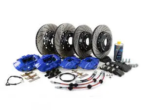 ECS F30 M Performance Front & Rear Big Brake Kit - Blue E9X