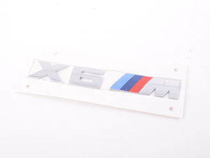 Model Emblem - X6M - F86