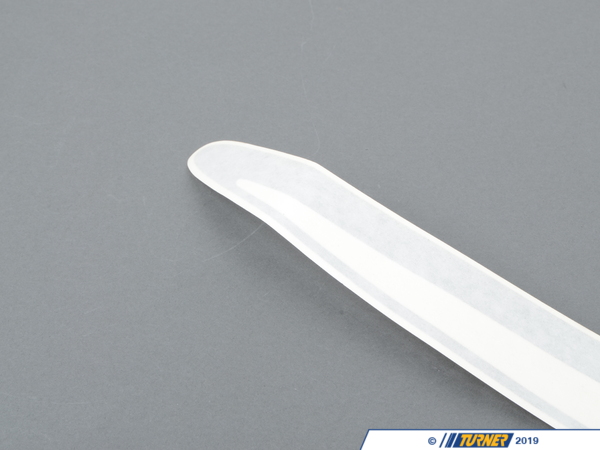 Genuine BMW Genuine BMW Decorative Strip Silver Front Right - 51141866638 - E30 51141866638