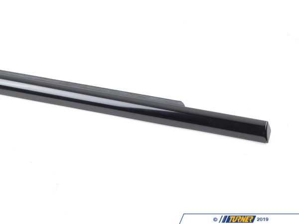 Genuine BMW Genuine BMW Outer Weatherstrip, Left Glanzschwarz - 51348257703 - E53 51348257703