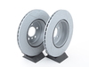 Centric Gas-Slotted Brake Rotors (345x24) - Rear - F30 335i 335xi, F32 435i 435xi (single) TMS198589 View 4