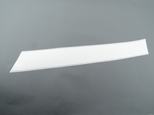 Genuine MINI Bonnet / Hood Stripe - White With Black Pinstripe - Right