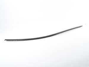 Genuine BMW Trim, Window Frame, Door, Fr - 51337185229 - Gloss Black