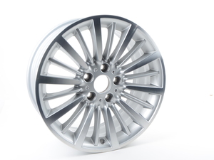 Genuine BMW Gloss-turned Light Alloy Rim - 36116796249