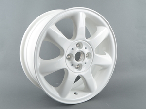 Genuine MINI Light Alloy Rim, White 61/2Jx16 Et:48 - 36116775800
