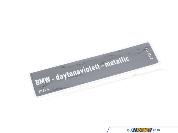 Genuine BMW Genuine BMW Label Daytonavio.-Met - 71212122121 - E34,E34 M5 71212122121