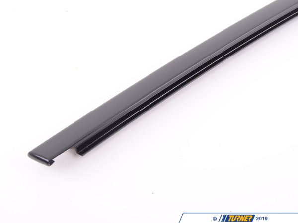 Genuine BMW Genuine BMW Trim, Window Frame, Dr, Frt, - 51337185230 - Gloss Black 51337185230