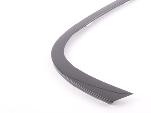 Genuine BMW Finisher Window Frame Top Rr - 51357185244 - Gloss Black