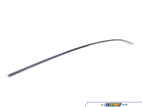 Genuine BMW Genuine BMW Finisher Window Frame Top Rl - 51357185243 - Gloss Black 51357185243