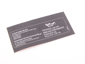 Genuine BMW Abel"high Performance Synth - 71227823541