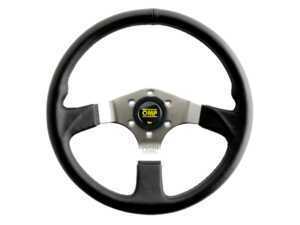 OMP Asso Racing Steering Wheel -- 350mm | Black Leather