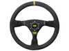 OMP OMP WRC Racing Steering Wheel - Mid-depth 350mm dished | Black suede OD/1979/N View 1