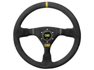 OMP WRC Racing Steering Wheel - Mid-depth 350mm dished | Black suede
