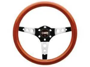 OMP Mugello Steering Wheel - Wooden 350mm - Special Order