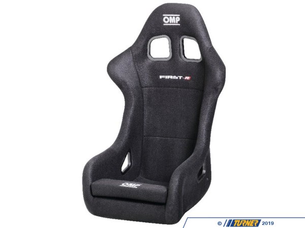 OMP OMP FIRST-R: Fiberglass Racing Seat | Black - Special Order HA/790
