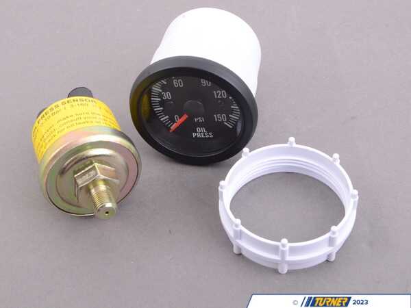 Prosport Performance 52mm Prosport Electrical Oil Pressure Gauge - Clear Lens/White LED PSTOP270-12