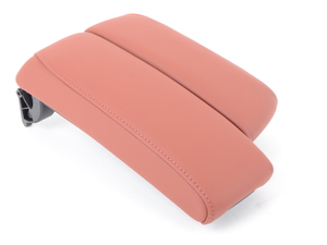 Genuine BMW Split Center Armrest - Fox Red Extended Leather - E91 E93 E92 E90