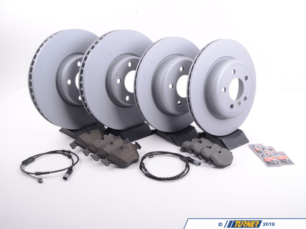 Packaged by Turner Complete Front & Rear Brake Package - F10 535i TMS206192