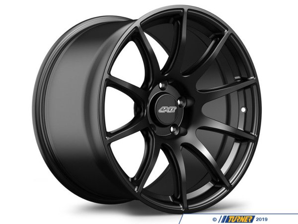 APEX Wheels 18x10" ET25 Satin Black APEX SM-10 Wheel SM101810ET25SMBK