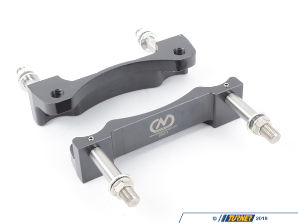 Creations Motorsport Front Porsche Caliper Adapters -- E36 and E46 Non-M - (NO LONGER AVAILABLE) BR0014