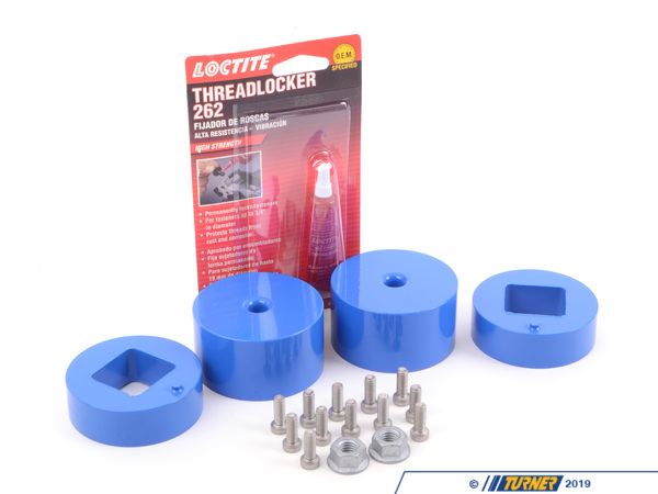 Turner Motorsport Replacement Turner Performance Polyurethane Engine Mount Bushings Inserts - 80A 002445c01a-02KT