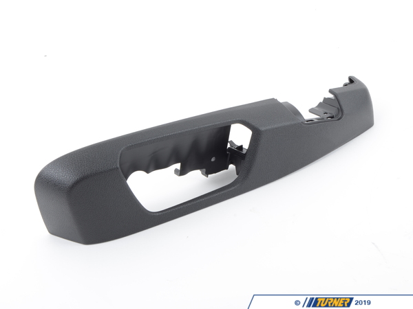 Genuine BMW Seat Trim - Outer Left - Black - F22, F23, F30, F31, F32, F34, F36, F80, F82, F87 52107293577