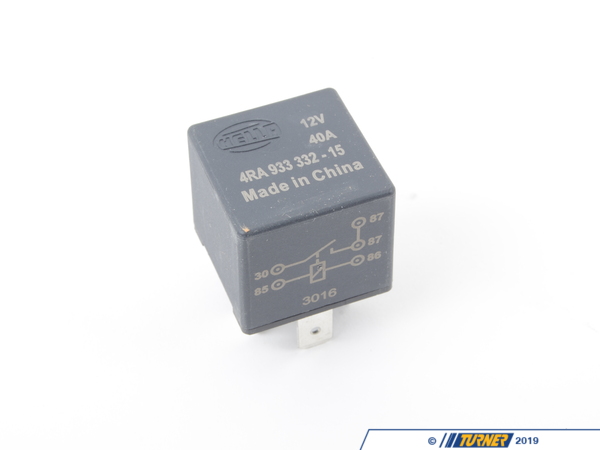 Hella Hella 5-Prong Fuel Injection Relay - E21, E23, E24, E28, E30, E34 12631708646