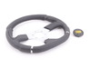 OMP OMP Cromo Racing Steering Wheel -- 350mm | Black Leather OD/2018 View 1