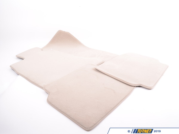 Genuine BMW Genuine BMW Set Of Floor Mats Velours Oyster - F01 51479172809