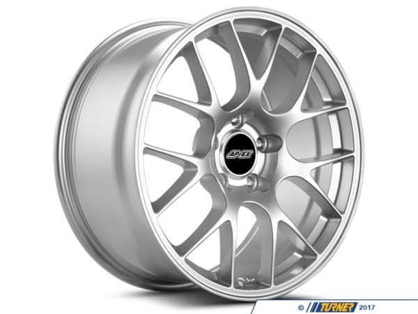 APEX Wheels APEX EC-7 18" Staggered Wheel Set - Race Silver E82EC7188595S