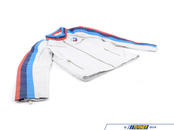 Genuine BMW BMW Motorsport Heritage Leather Jacket 801424459327