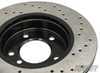 StopTech Cross-Drilled Brake Rotors - Front - E9X 335i/335Xi (pair) - (NO LONGER AVAILABLE) 34116770729CD View 7
