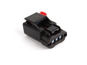 Genuine MINI Socket Housing 3 Pins Black - 12527511371