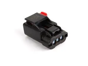 Genuine MINI Socket Housing 3 Pins Black - 12527511371