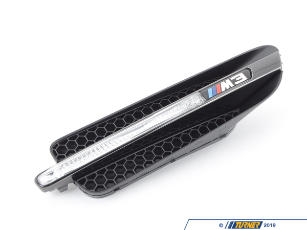 Genuine BMW Genuine BMW Grille, Side Panel, Front, R - 51137981106 - Schwarzchrom 51137981106