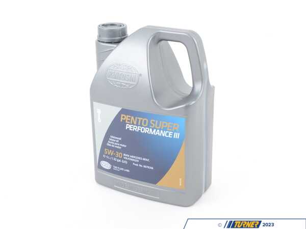 Pentosin Pento 5 Liter Super Performance III 504.00 / 507.00 Engine Oil (5w-30) SP3-5L