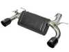 AFE AFE Mach Force-Xp Axle-Back Exhaust w/ Gloss Black Tips - F30 340i, F36 440i Gran Coupe 49-36335-B View 1