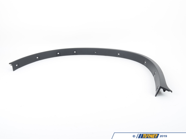 Genuine BMW Genuine BMW Cover, Wheel Arch, Front Left Schwarz - 51777176235 - E71 51777176235